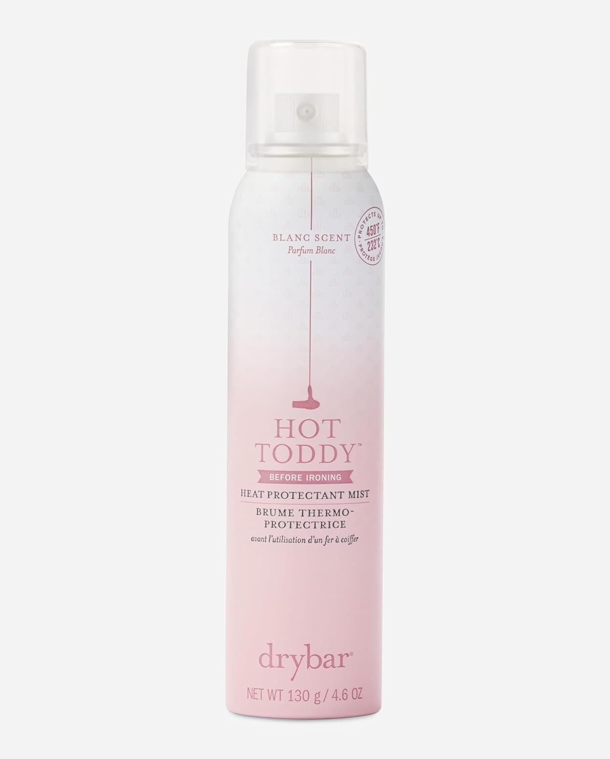 Drybar Hot Toddy Heat Protection Spray for Hair, Lightweight Formula, Protects from Heated Styling, Straightening and Curling Irons | Amazon (US)