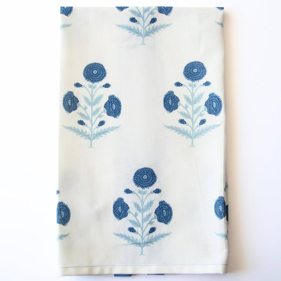 Tajik Home Decorative Tea Towel Collection (Serafina Blue) | Amazon (US)