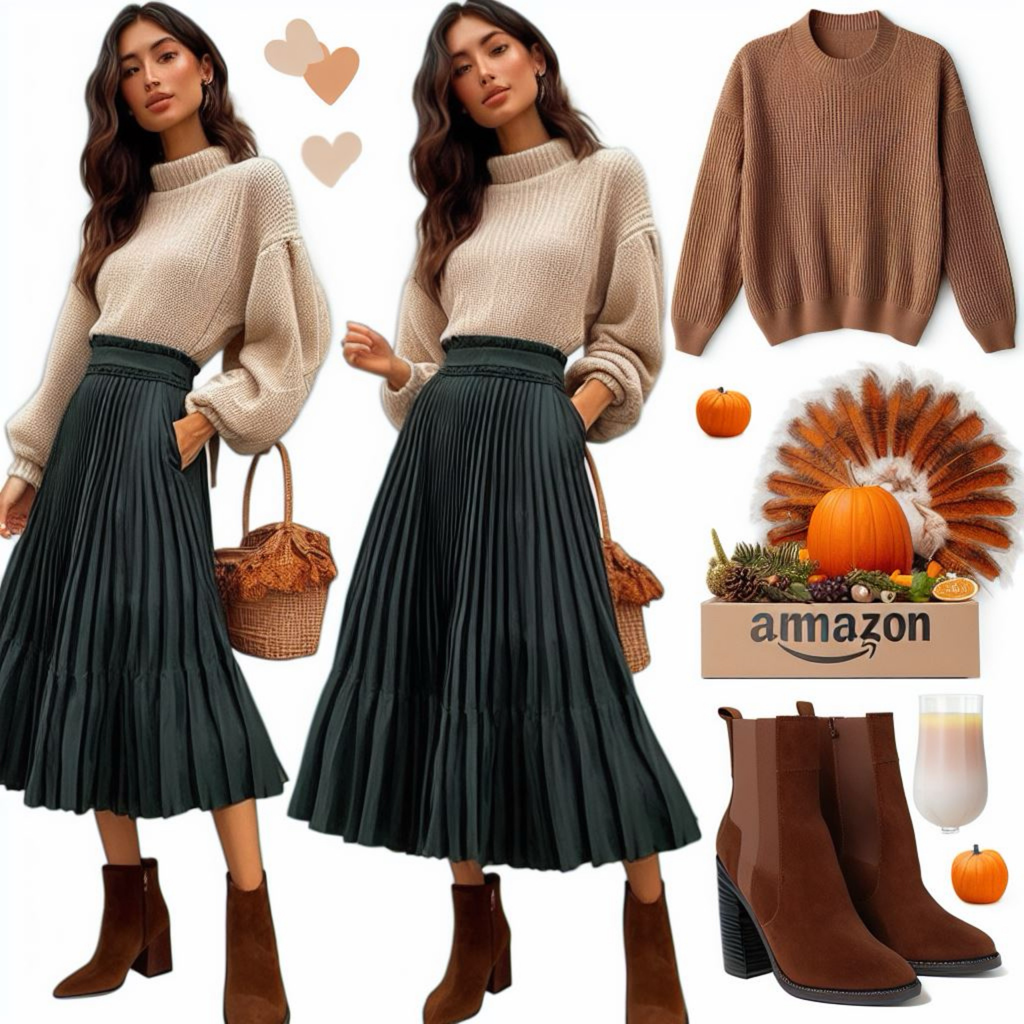 Thanksgiving Outfit inspired by AI and I’m
Loving it! 

#LTKHoliday #LTKGiftGuide #LTKSeasonal