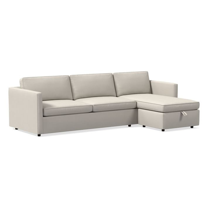 Harris 2-Piece Reversible Sectional (86") | West Elm (US)