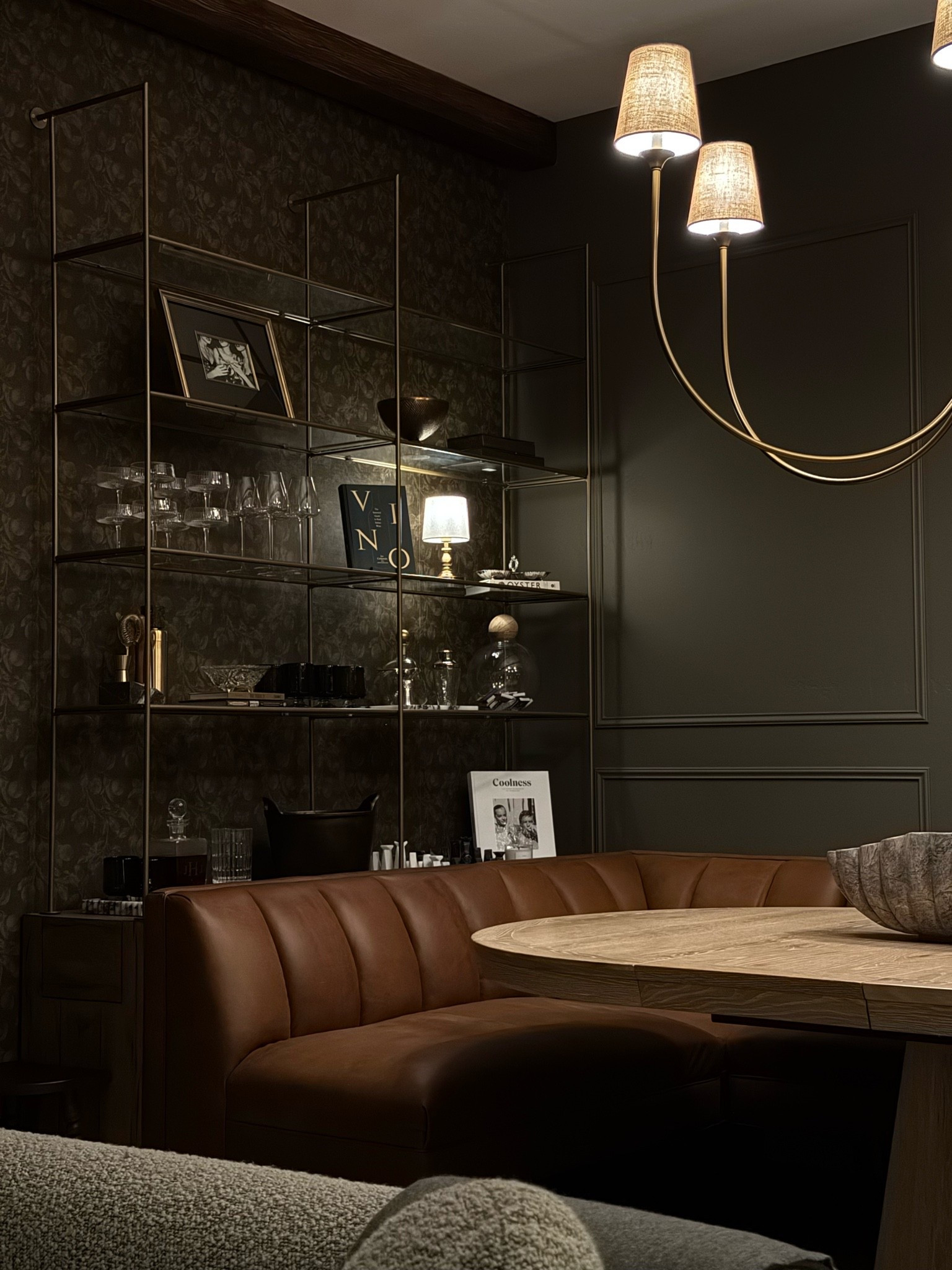 Moody dining nook . Shelf styling inspo

#LTKHome
