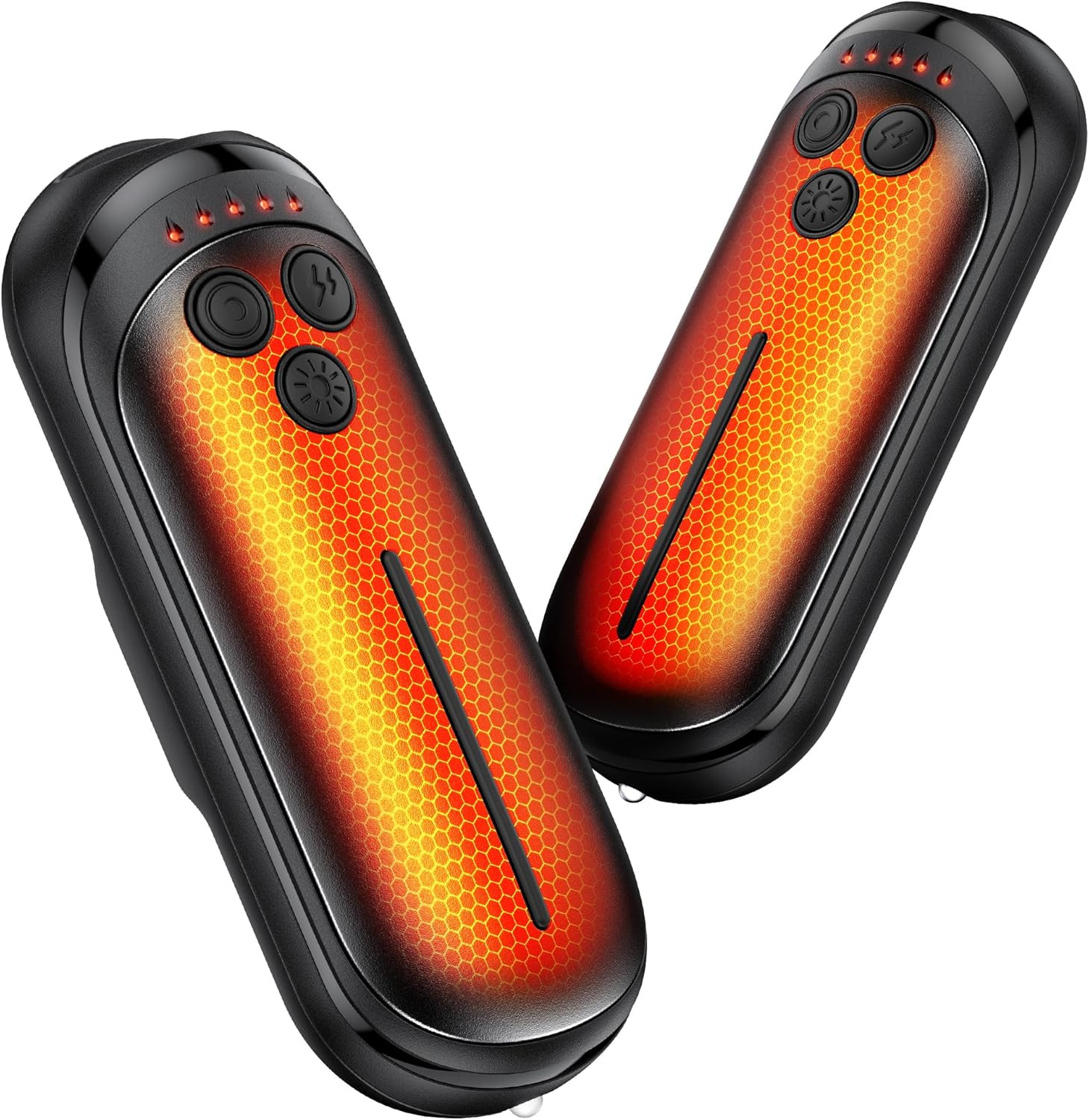Rechargeable Hand Warmers 2 Pack, 6000mAh Electric Hand Warmer Rechargeable, 2 in 1 Portable Hand... | Amazon (US)