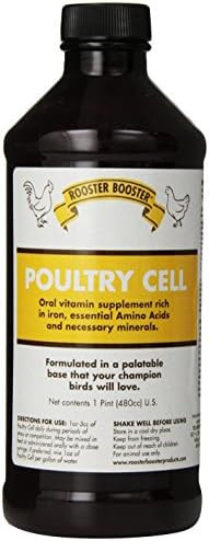 Amazon.com : Rooster Booster Poultry Cell, 16-Ounce (038-50401) : Livestock Equipment : Pet Suppl... | Amazon (US)
