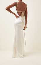 Ava Open-Back Wool-Silk Gown | Moda Operandi (Global)