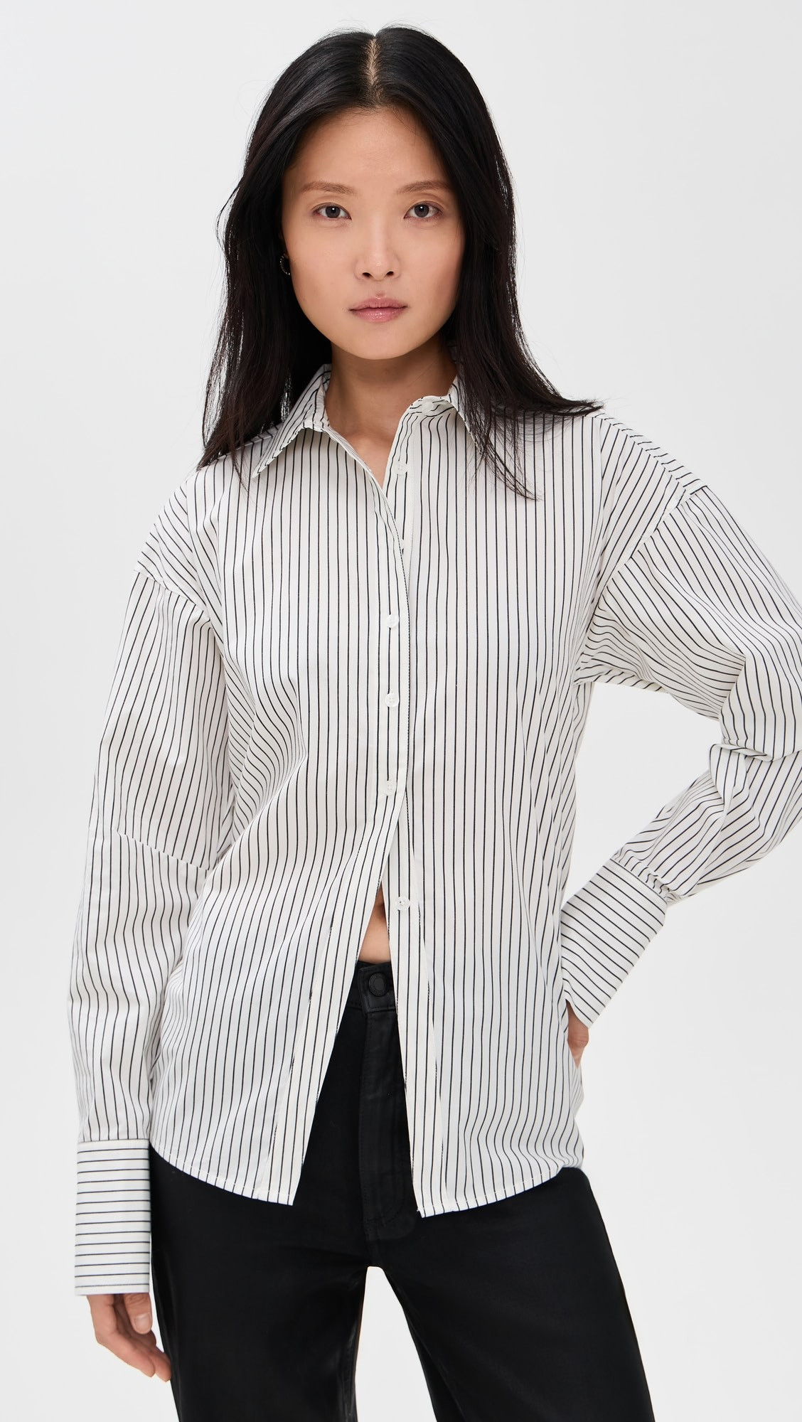 Poplin Tie Back Shirt | Shopbop