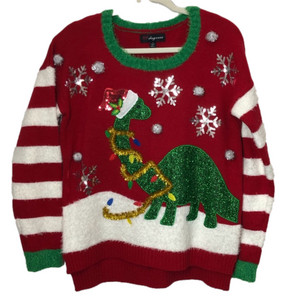 33 Degrees Christmas Sweater, Ugly Sweater red pullover. Size Large | Poshmark