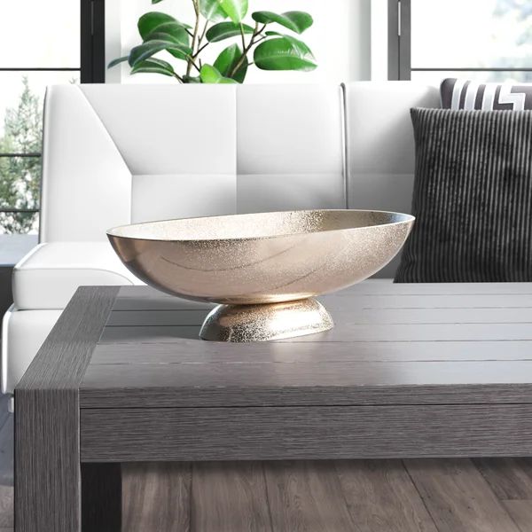 Fontes Aluminum Decorative Bowl 1 | Wayfair North America