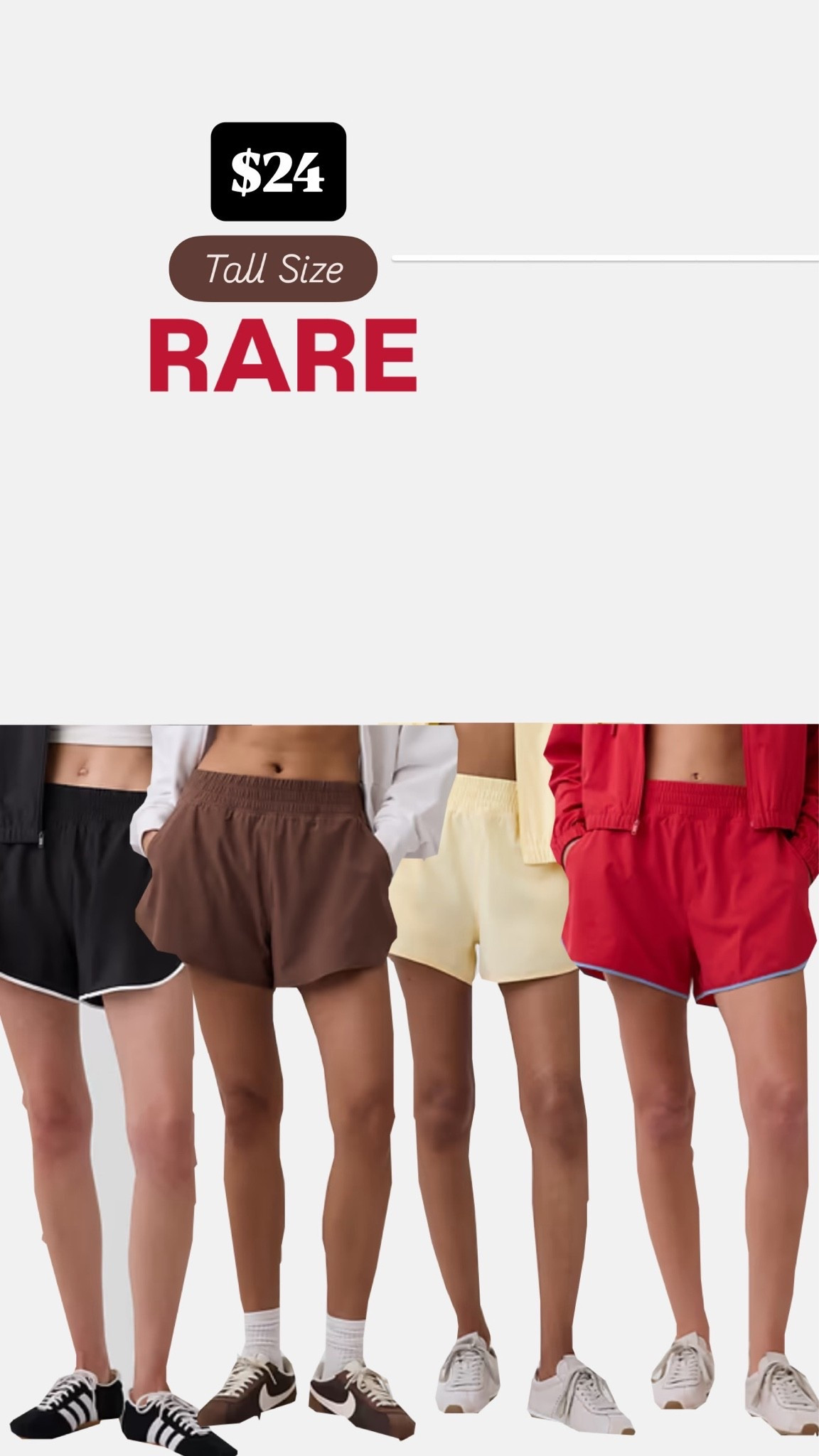Rare tall sized athletic running shorts on sale

#LTKSeasonal #LTKTall #LTKSaleAlert