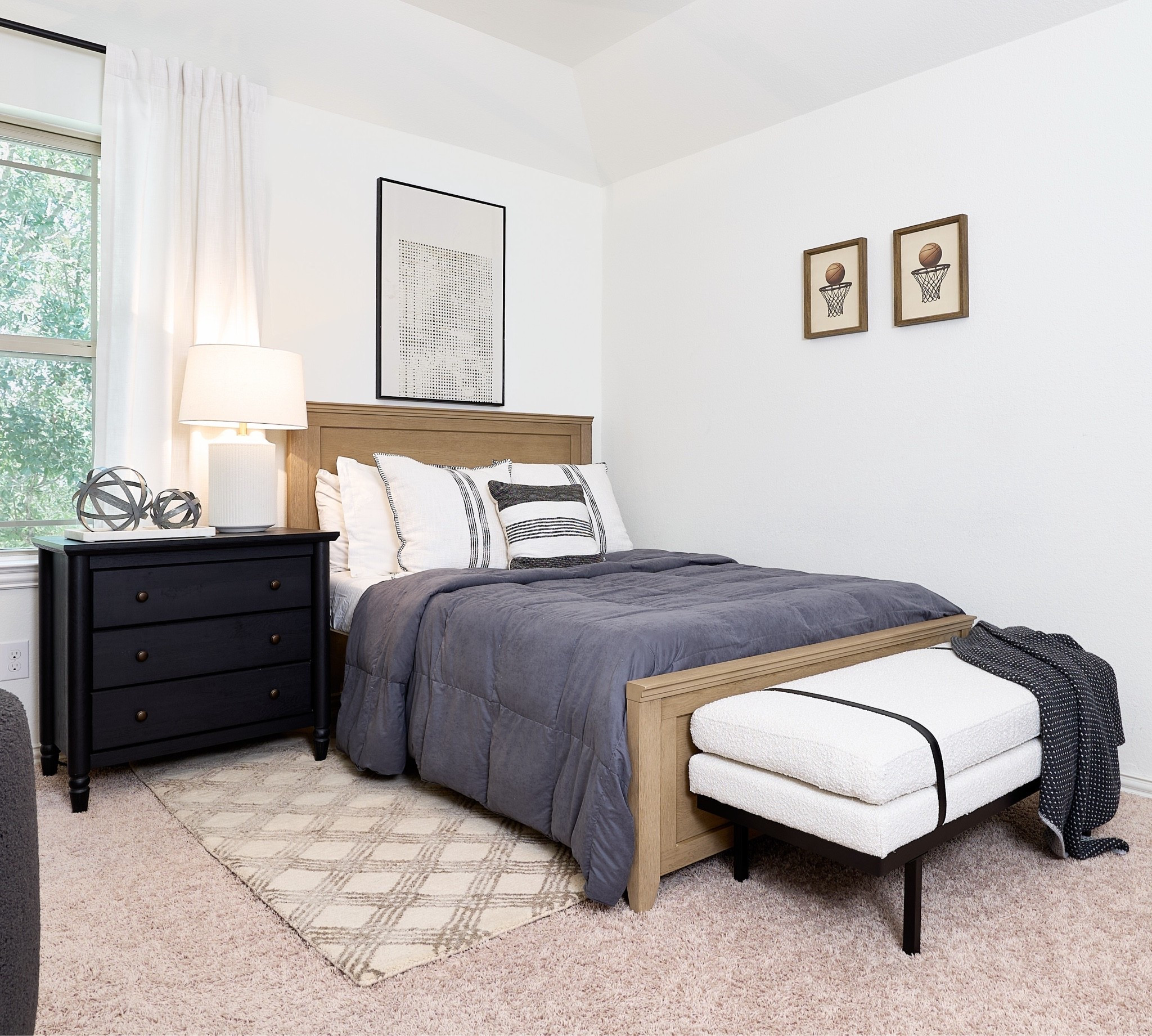 Boy Bedroom Refresh  🏀🩶

Switched out our son’s bunk beds for a new bed frame that will grow with him.

Boy bedroom
Bedroom refresh
Bedframe
Kids room
Nightstand

#LTKHome #LTKKids