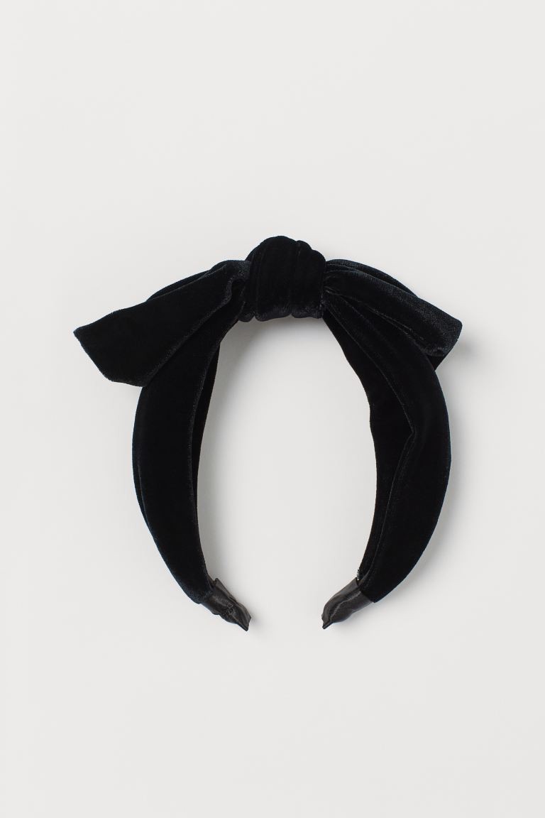 Velvet-covered Hairband | H&M (US + CA)