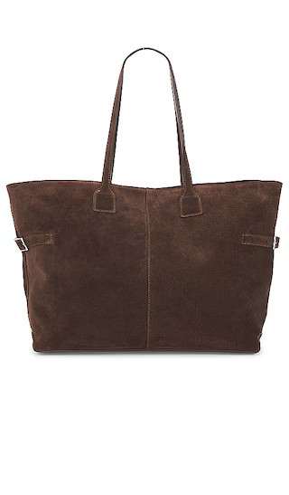 Lesley Tote in Brown | Revolve Clothing (Global)