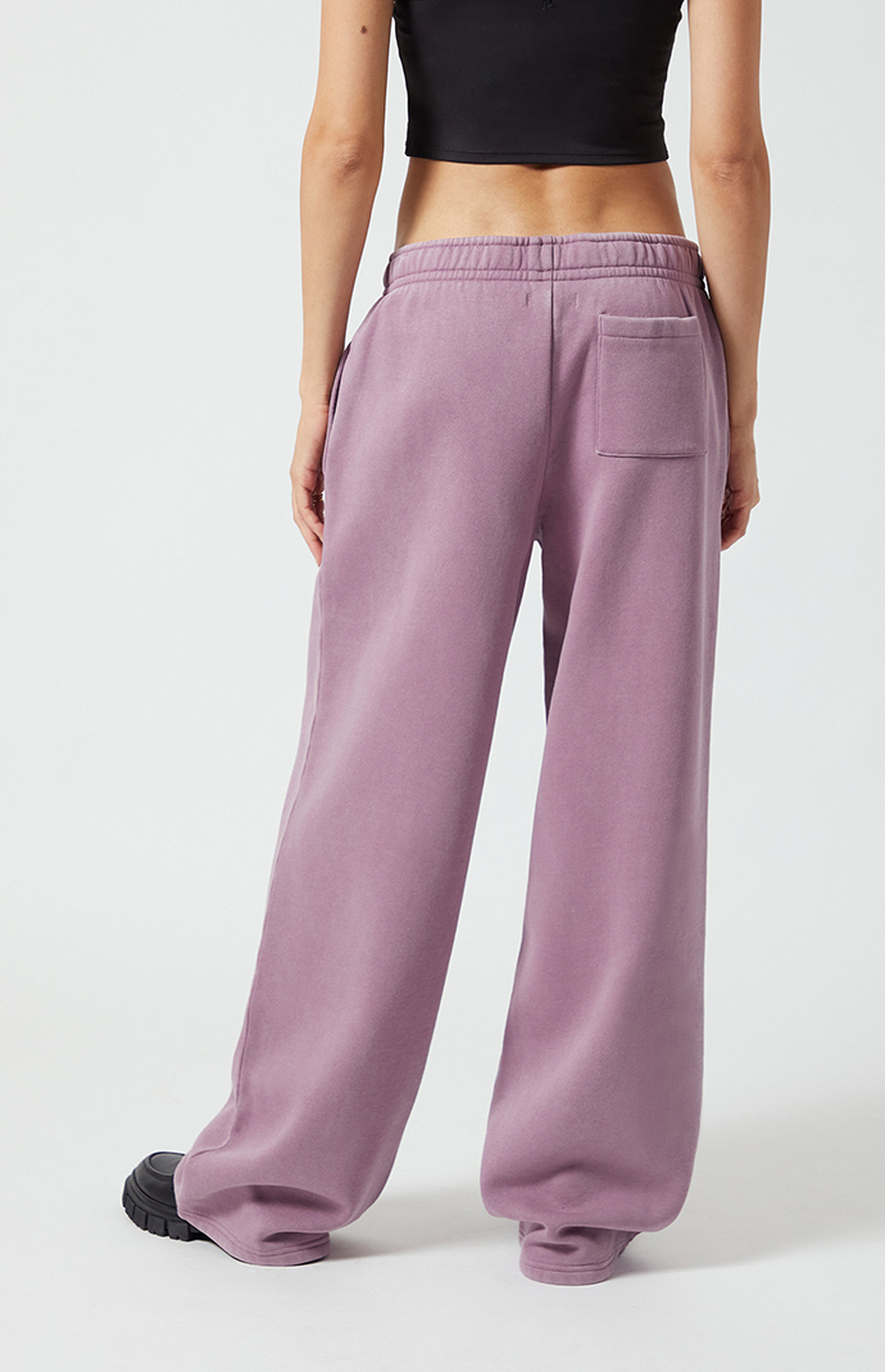Pacsun Purple Core Vintage Wash Baggy Sweatpants | PacSun