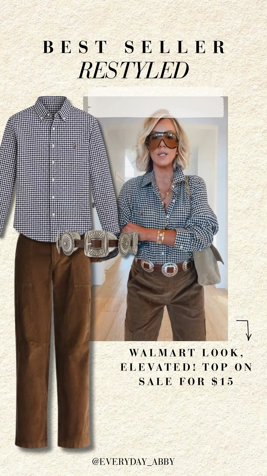 Walmart outfit must have!! 👏 This top is just $15 right now! Wearing a medium. ❤️