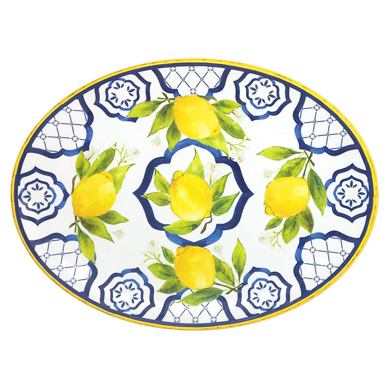 Palermo Melamine Oval Serving Platter | The Company Store