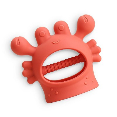 Itzy Ritzy Bitzy Grip Baby Teether - Crab | Target
