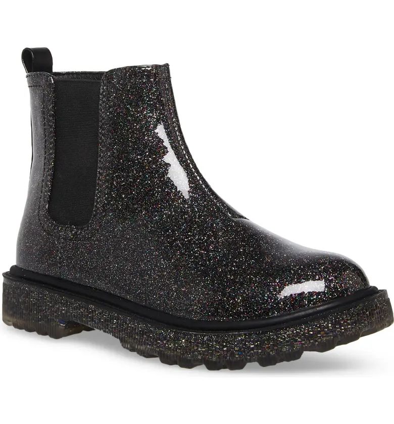 JCliche Glitter Chelsea Boot | Nordstrom