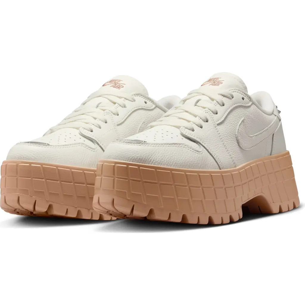 Air Jordan 1 Brooklyn Platform Sneaker in 101 Sail/m Silv at Nordstrom, Size 11.5 | Nordstrom