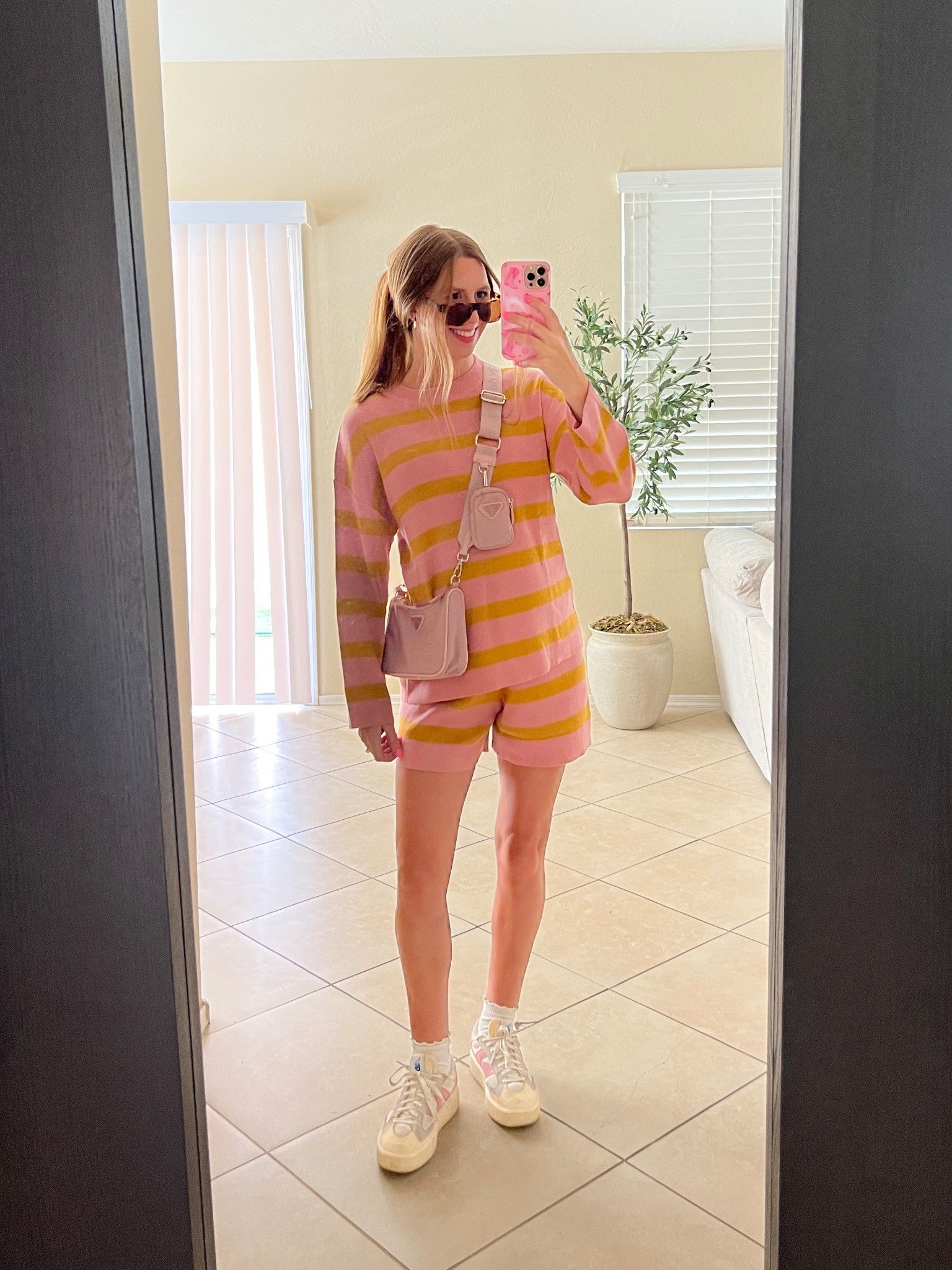 Summer travel outfit from Amazon 
Wearing a size small 5’5” and pregnant. This set is bump friendly, I’d recommend ordering your true to size as the set is already slightly oversized. 

Maternity outfit, summer travel, SoCal style 

#LTKSeasonal #LTKSaleAlert #LTKBump