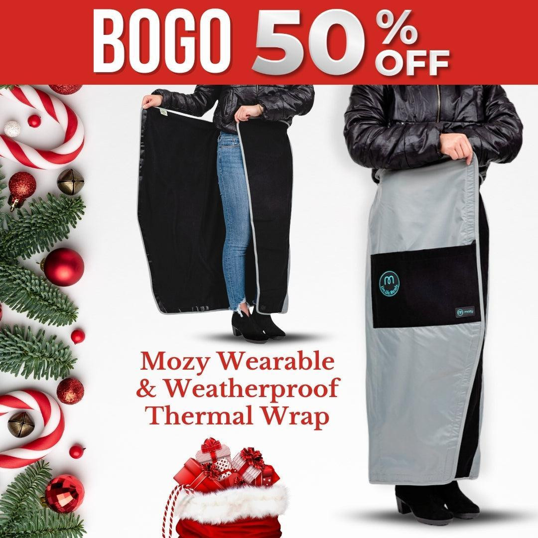 Mozy Wearable & Weatherproof Thermal Wrap | Mozy