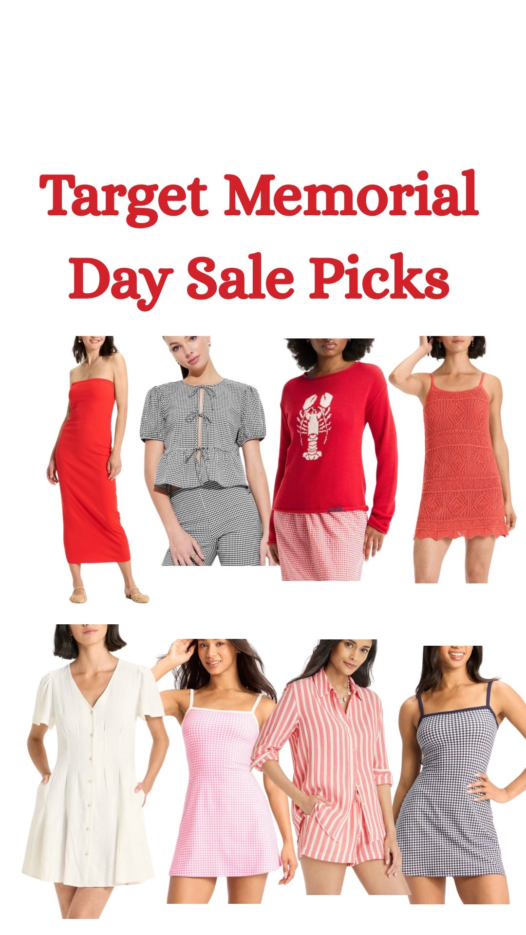 Target Memorial Day Sales

#LTKSaleAlert