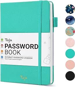 Taja Password Keeper Book with Alphabetical Tabs，Small Password Books for Seniors, Password Not... | Amazon (US)