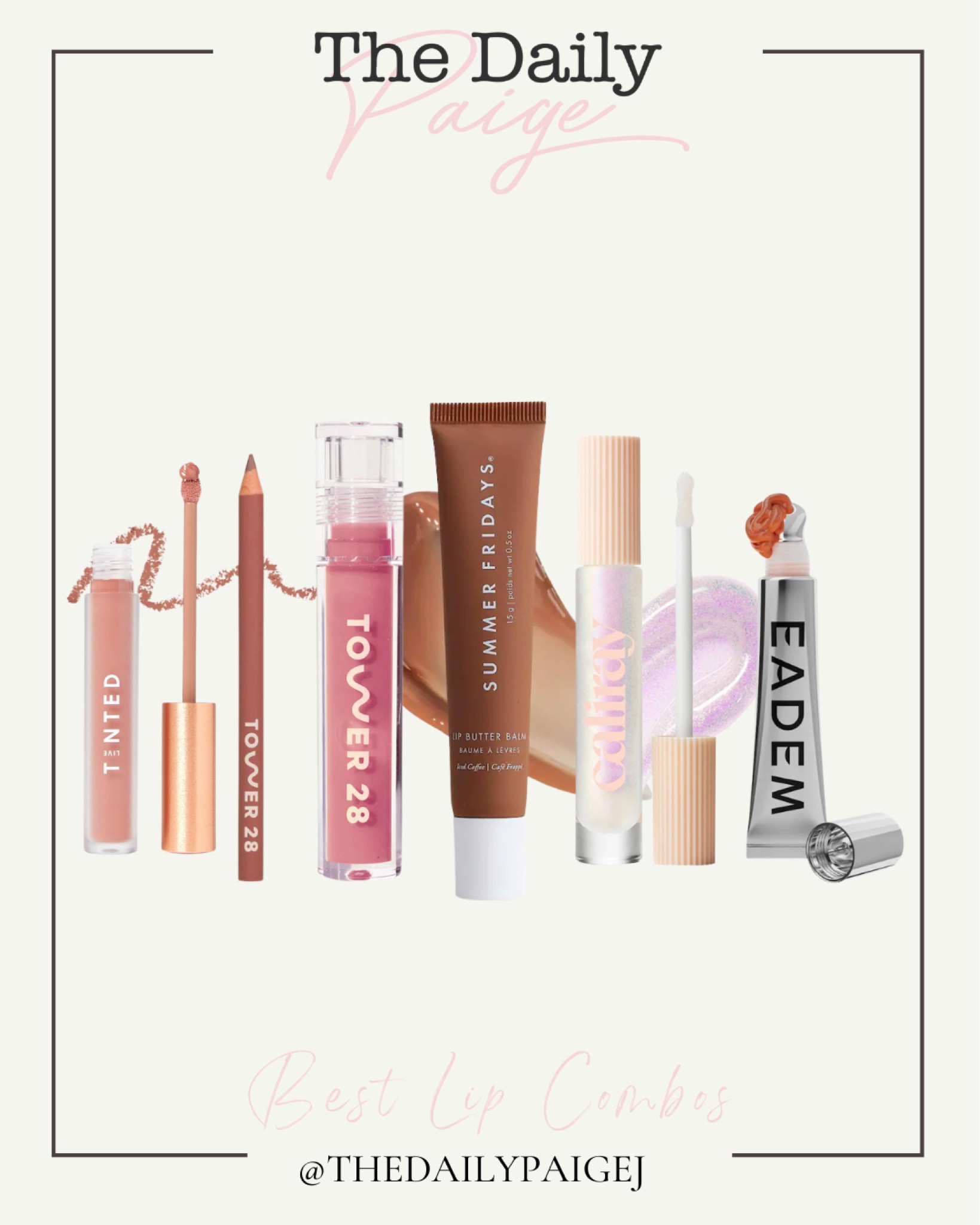 If you never have tried summer Fridays, their lip balm is a must have! It’s my favorite everyday lip balm to carry in my purse. If you’re looking for a lip plumper, caliray makes a great clean option. These great clean options are almost all on sale with the Sephora sale for all insiders. 

Clean beauty options, non toxic beauty, Sephora sale, beauty finds on sale, lip combos from Sephora 

#LTKSaleAlert #LTKFindsUnder50 #LTKBeauty