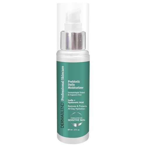 Dermablend Prebiotic Daily Moisturizer 3 fl oz, Lightweight Moisturizer with All-Day Hydration, Prebiotic Inulin, Probiotics & Hyaluronic Acid, Ideal for Sensitive Skin, Fragrance-Free Non-Comedogenic | Amazon (US)
