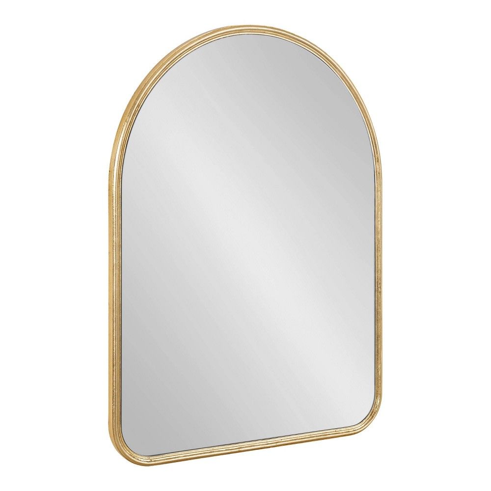 18"" x 24"" Caskill Framed Arch Decorative Wall Mirror Gold - Kate & Laurel All Things Decor | Target