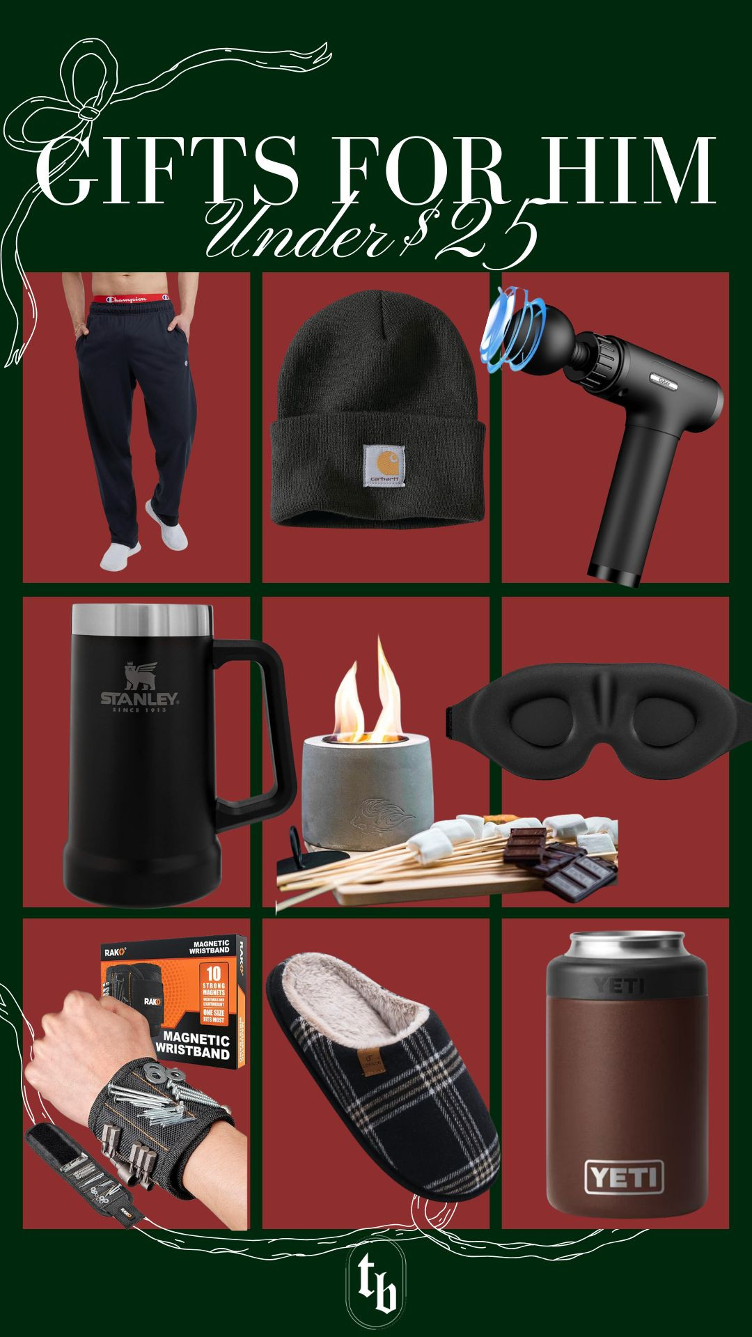 Gifts for men under $25 

Koozie | Beanie | Stanley Cup 

 #LTKGiftGuide #LTKHoliday #LTKFindsUnder50