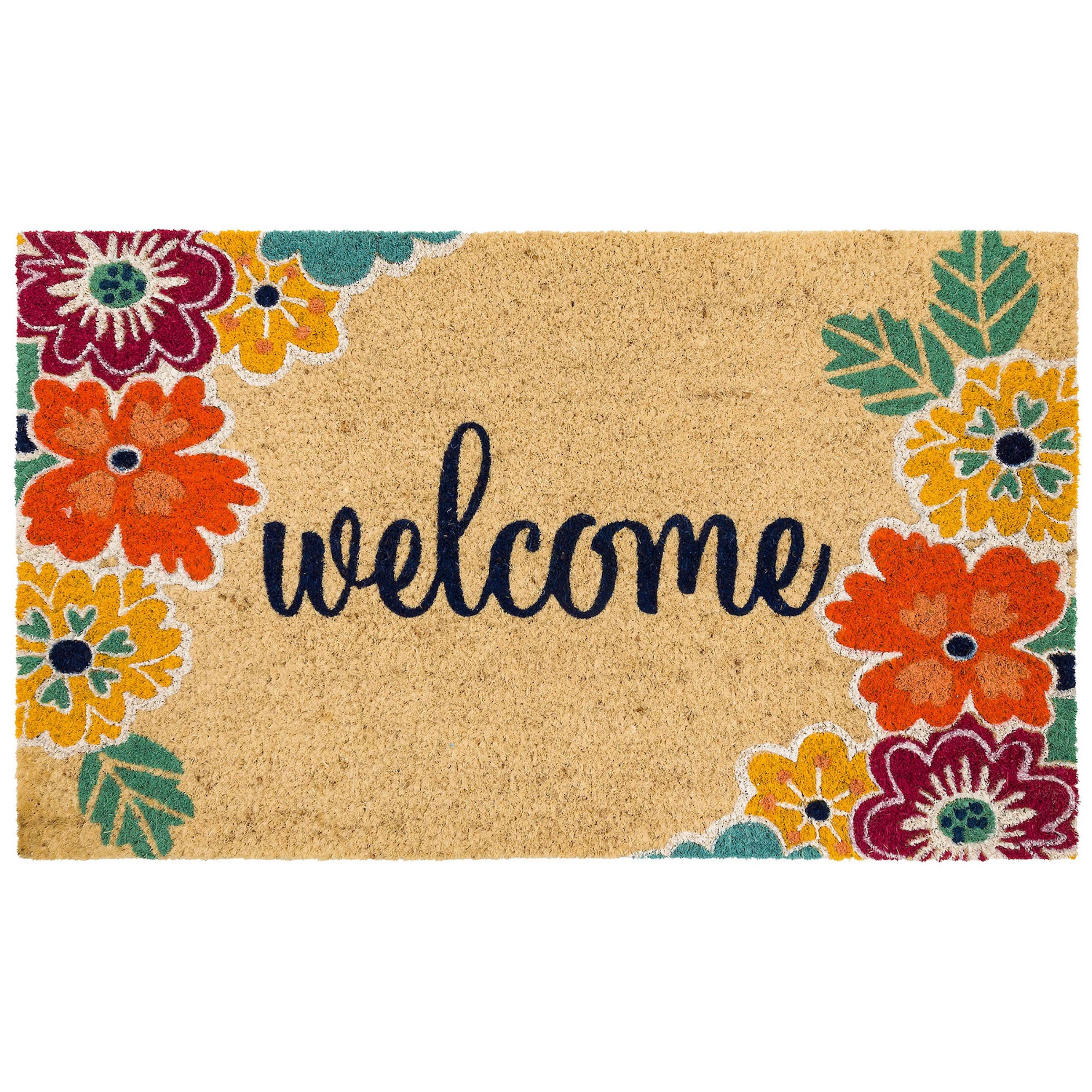 Mohawk® Home Lovely Welcome Coir Doormat - 18'' x 30'' | Kohl's