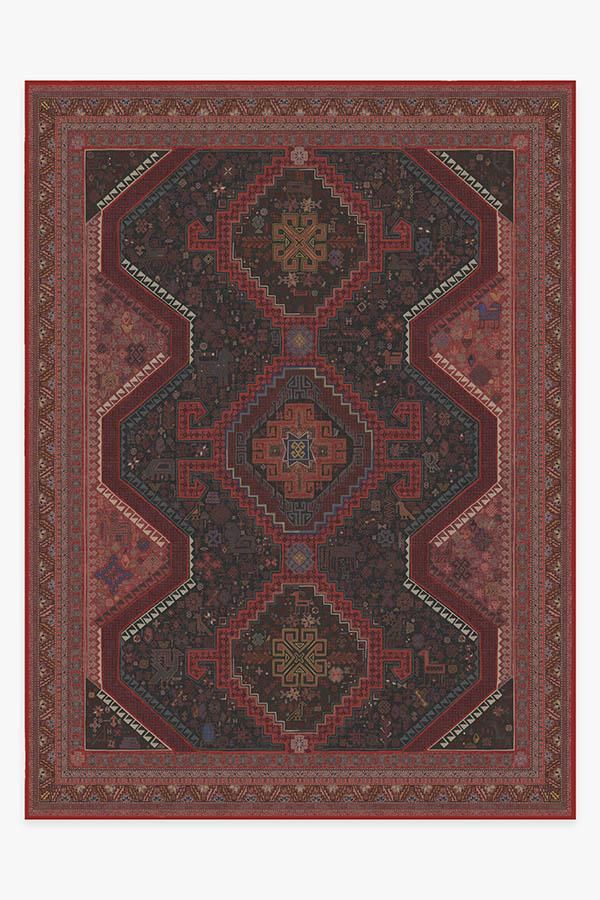 Zareen Scarlet Red Rug | Ruggable