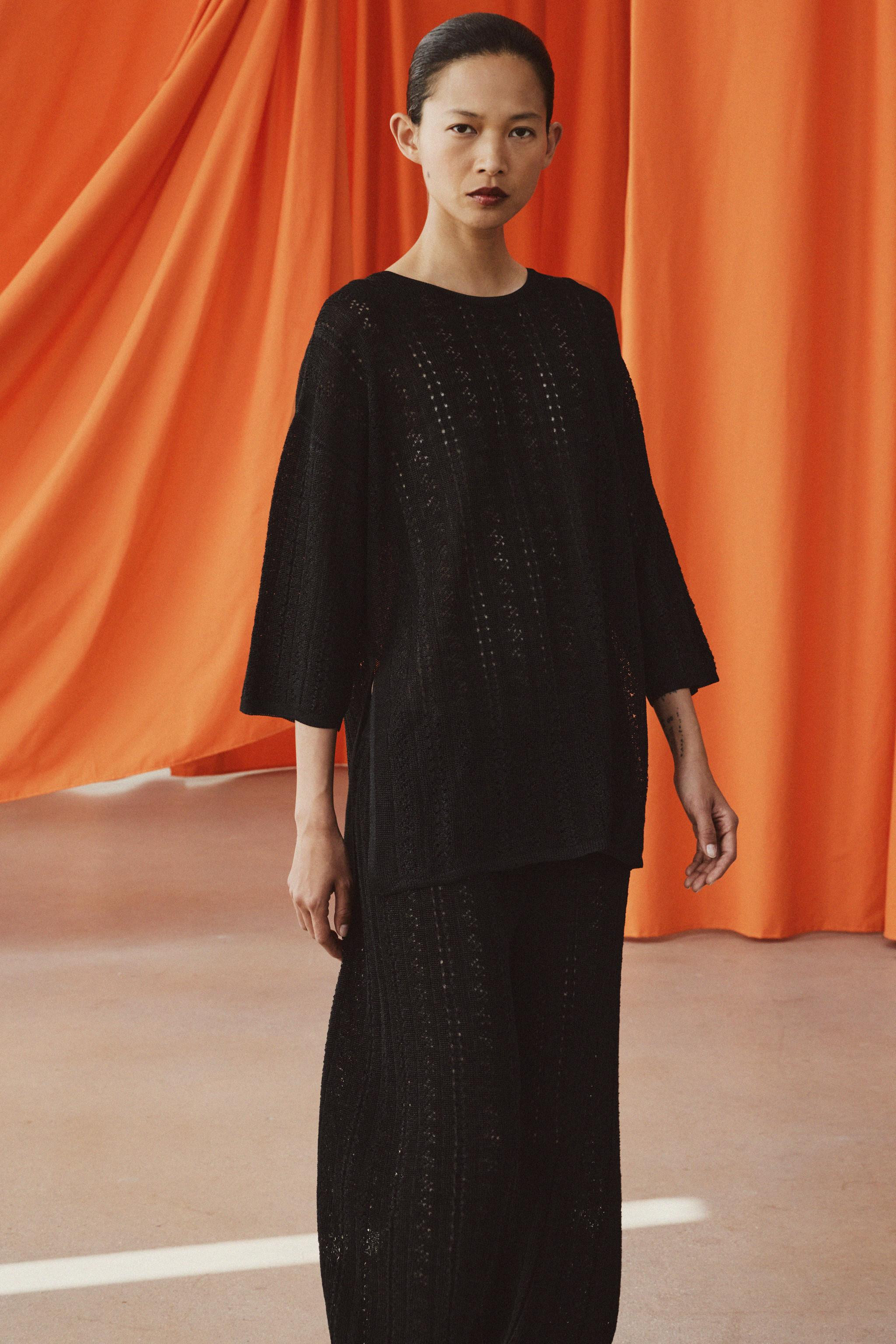 POINTELLE KNIT TOP WITH VENTS | Zara UK