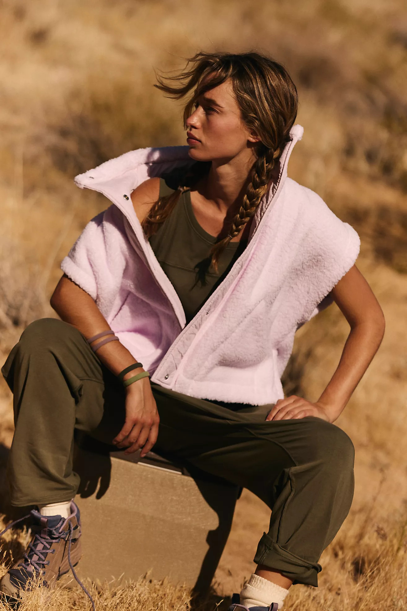 Scout It Out Fleece Vest | Free People (Global - UK&FR Excluded)