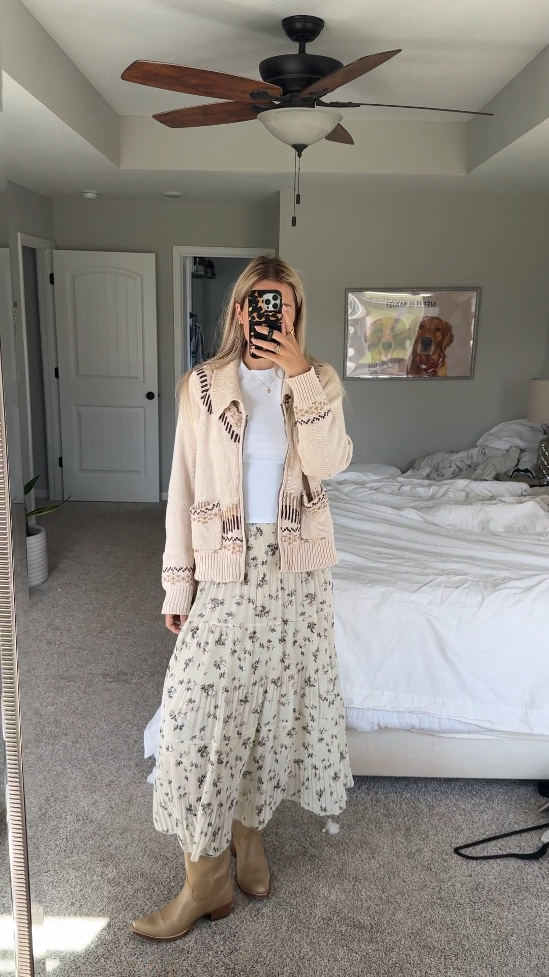 church outfit :) size small in skirt, size medium in cardigan, CODE: KIRA for boots (size down half size in my opinion)

#LTKFestival #LTKStyleTip #LTKSeasonal