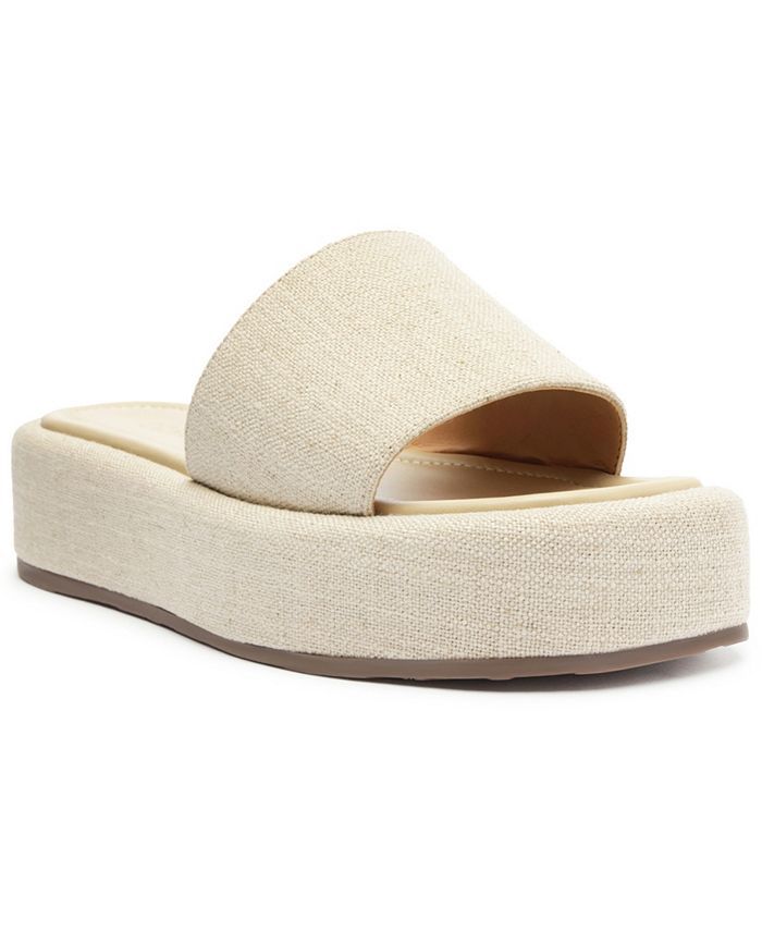 Schutz Women's Yara Flatform Sandals - Macy's | Macy's