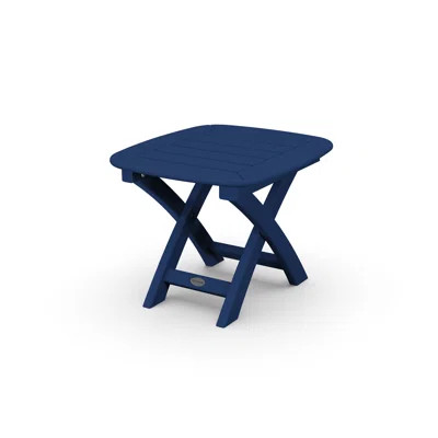 POLYWOOD Nautical 21" x 18" Side Table | Wayfair North America