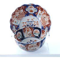 C1880 Antique Japanese Imari Bowl Pair | Etsy (US)