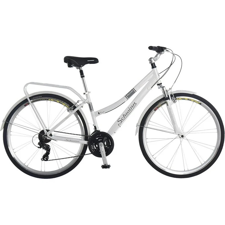 Schwinn Discover Women's Hybrid Bicycle, 700c Wheels, White, 28 | Walmart (US)