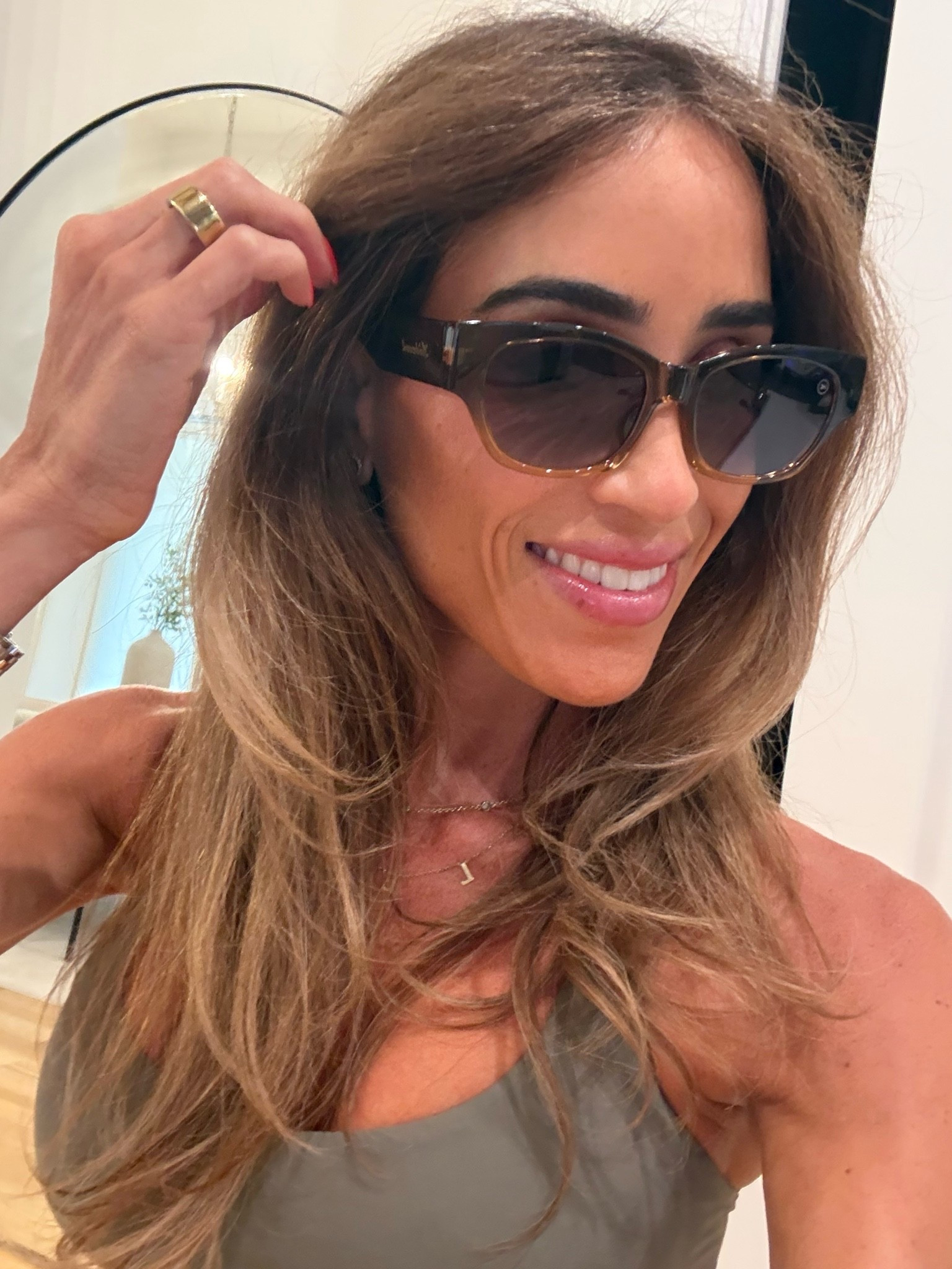 How fun are these cat eye sunglasses? affordable and lightweight