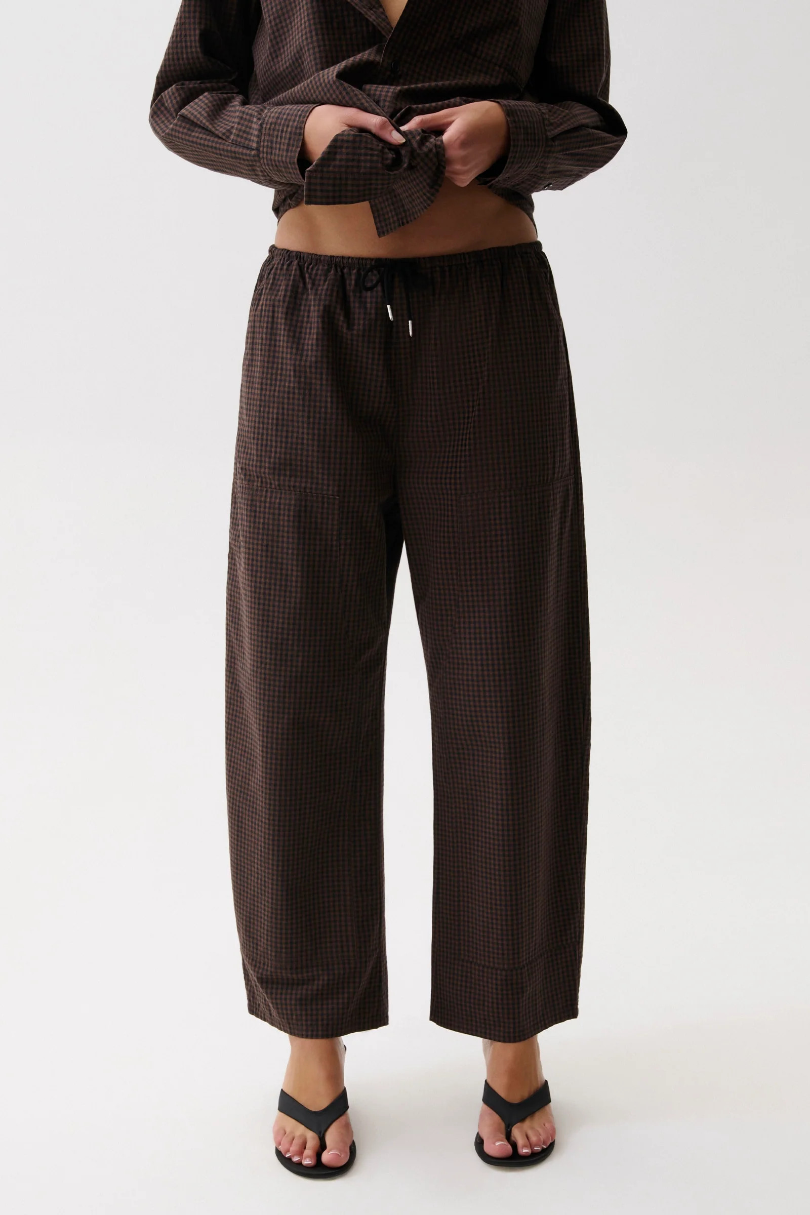 Theo Drawstring Pant - Hot Toddy | Pistola Denim