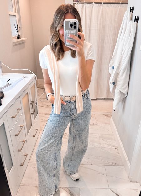 Bodysuit - small
Jeans - old Zara; linking similar!

#LTKFindsUnder100 #LTKStyleTip #LTKFindsUnder50