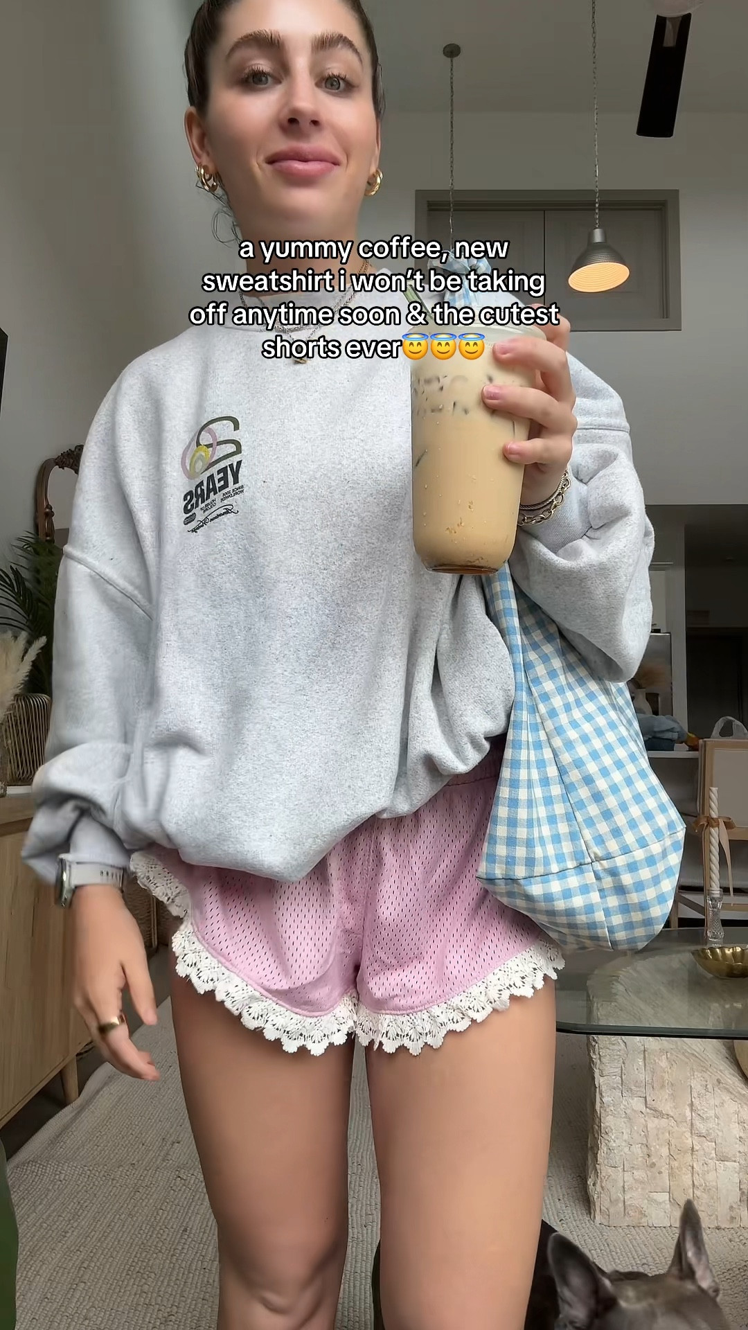 cutie cozy ootd! size small in shorts :-)

#LTKFindsUnder100 #LTKStyleTip #LTKPetite