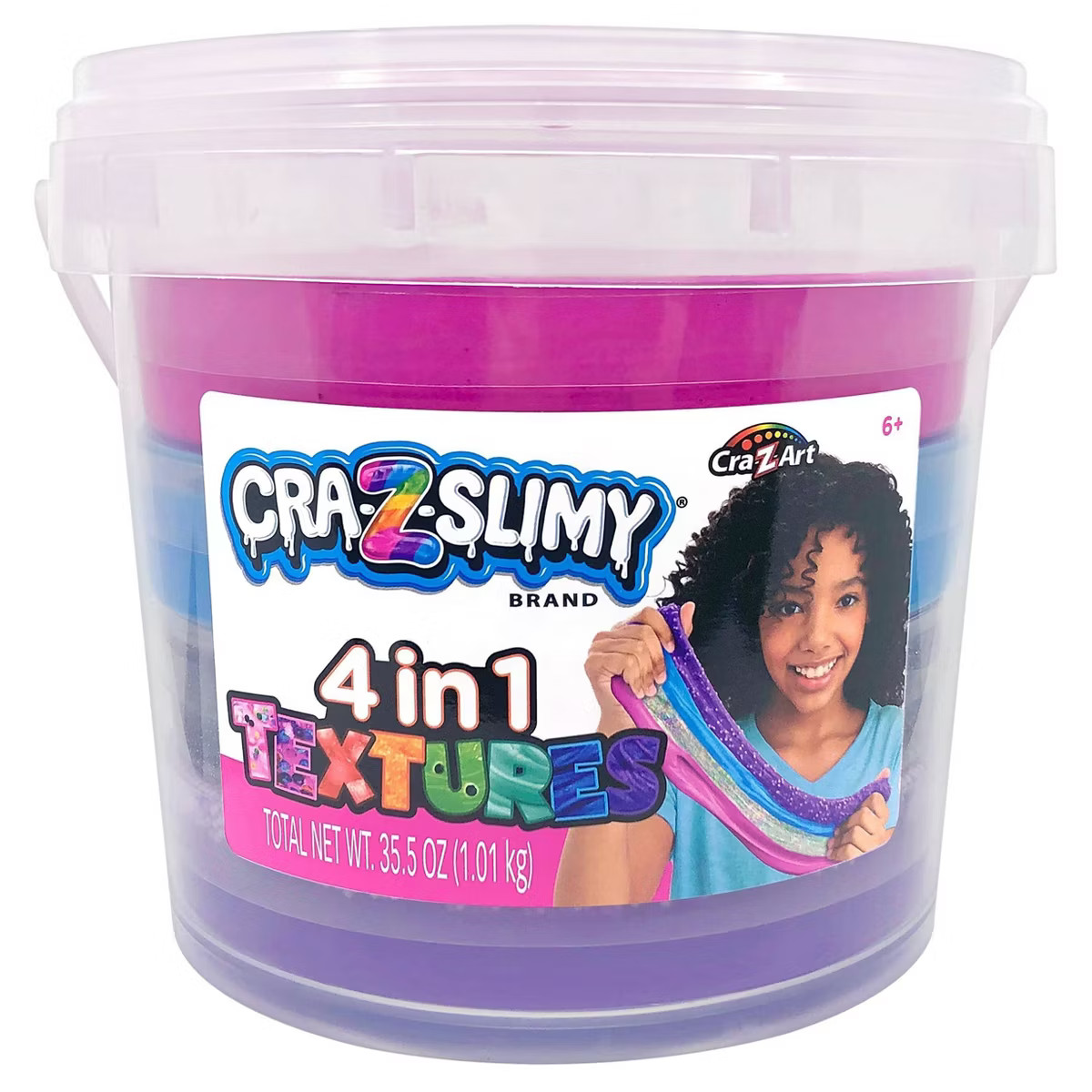 Cra-Z-Slimy 4-in-1 Textures Bucket | Target