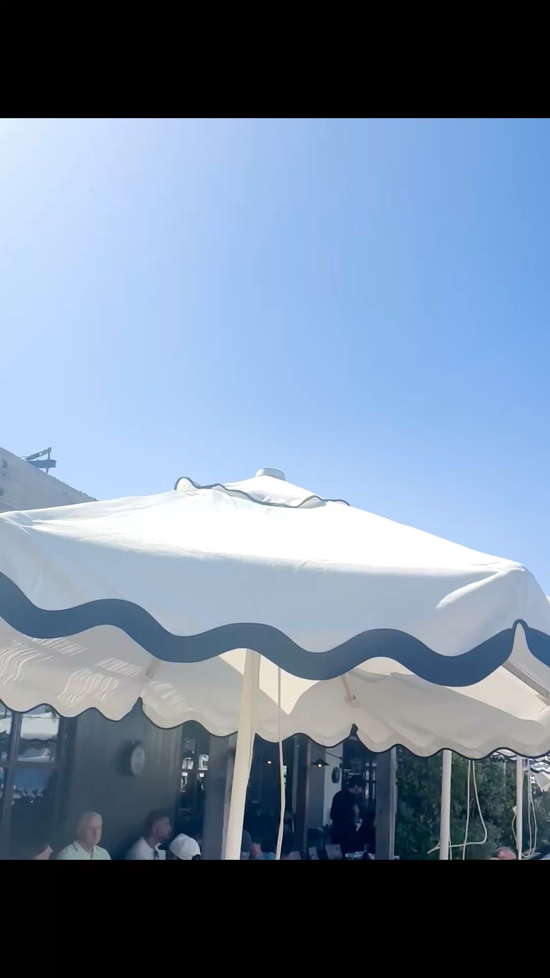 I love the elevated, resort-inspired look of a scalloped patio umbrella.

The graceful curves soften the entire space while the crisp black-and-white trim adds timeless coastal elegance. It’s one of those design details that instantly makes outdoor dining feel more refined, relaxed, and beautifully curated.

Whether you’re by the water or in your own backyard, a scalloped umbrella brings that effortless vacation feeling home.

☂️ Shop my favorite scalloped patio umbrellas and outdoor living finds in my LTK.

#ScallopedUmbrella #OutdoorLiving #PatioDecor #ResortStyle #CoastalStyle #OutdoorDining #PatioDesign #OutdoorEntertaining #CoastalChic #SummerStyle #LTKHome #PatioUmbrella #ElegantOutdoorLiving

#LTKdayinmylife #LTKHome #LTKvlog