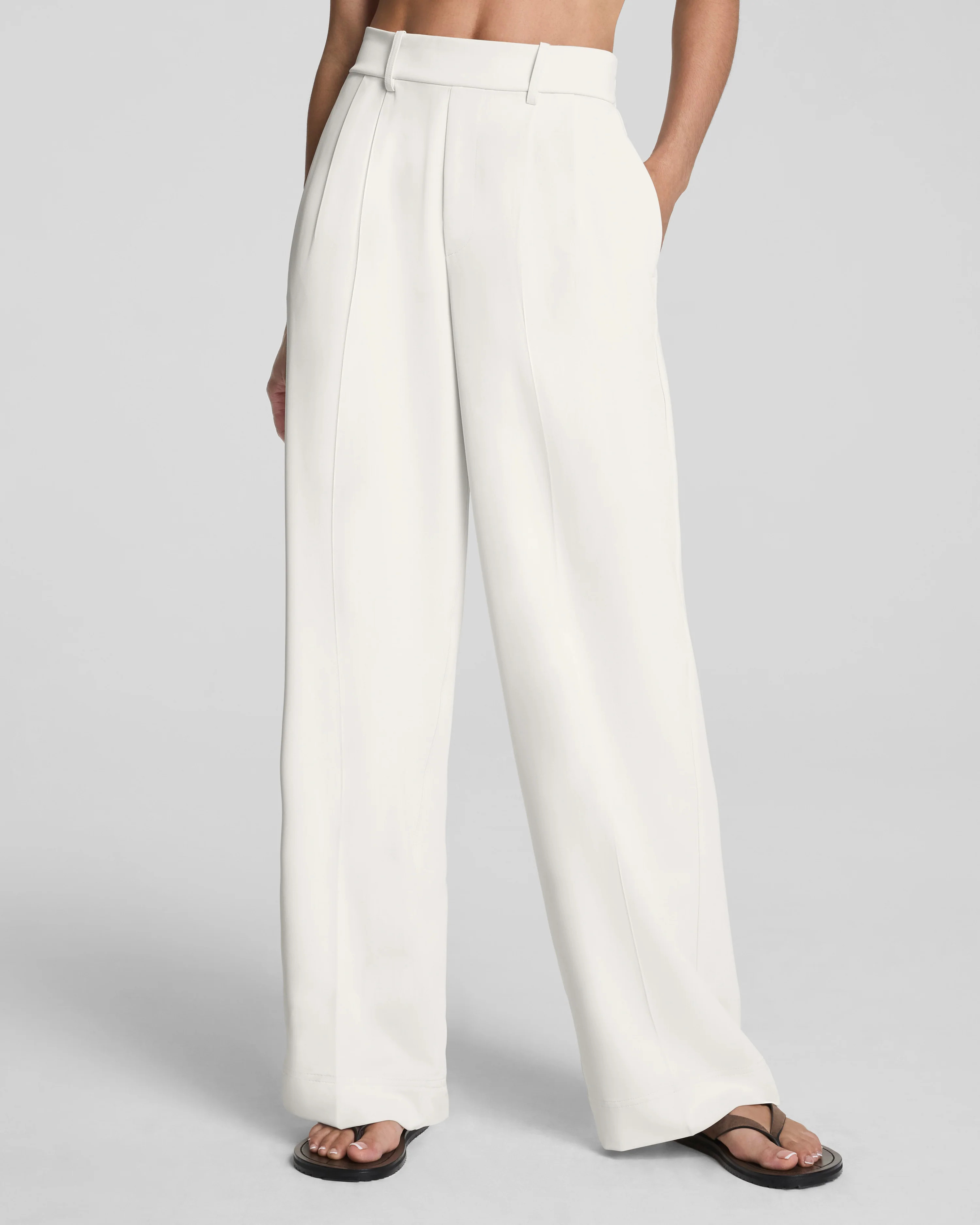 SPANX® CarryOn Pleated Wide Leg Pants | Travel-Friendly Wide Leg Pants | Spanx