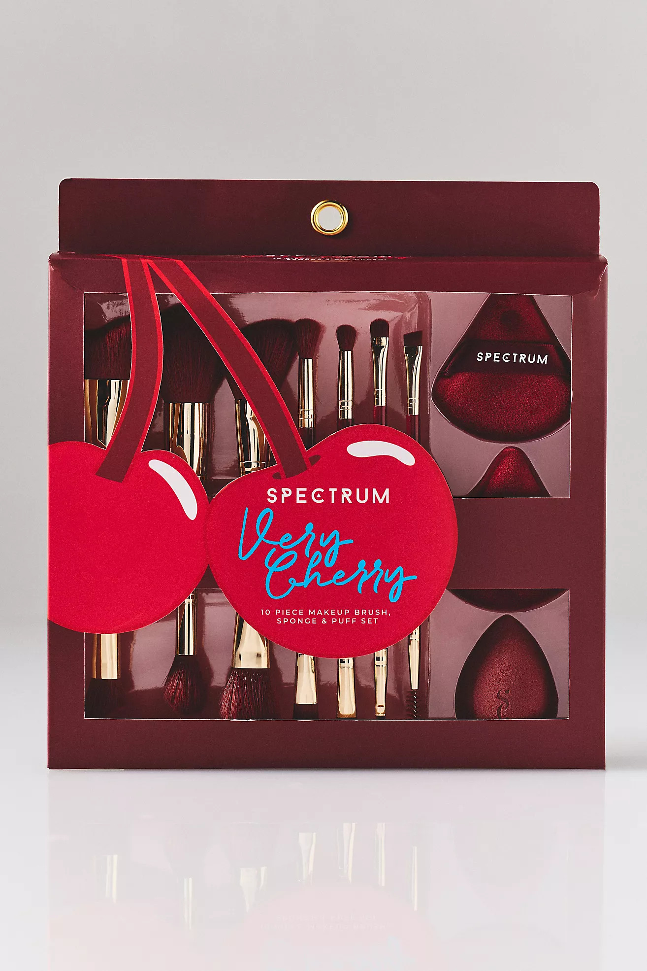 Spectrum Very Cherry 10 Piece Makeup Brush Set | Anthropologie (US)