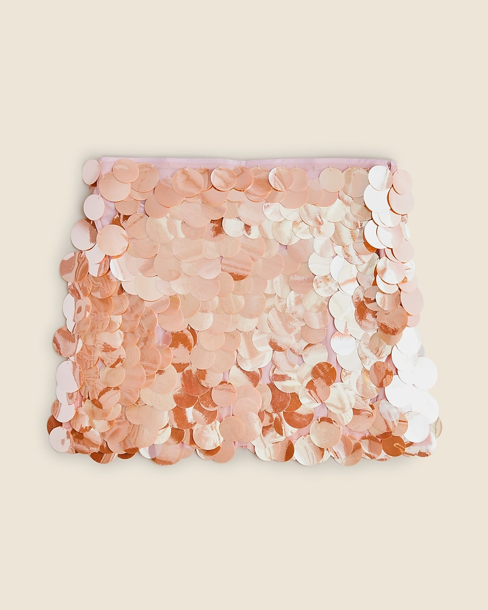 Collection circle-sequin mini skirt | J. Crew US