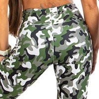 Womens Camo Leggings Yoga Tights Workout Fitness Activewear Gym | Etsy (US)