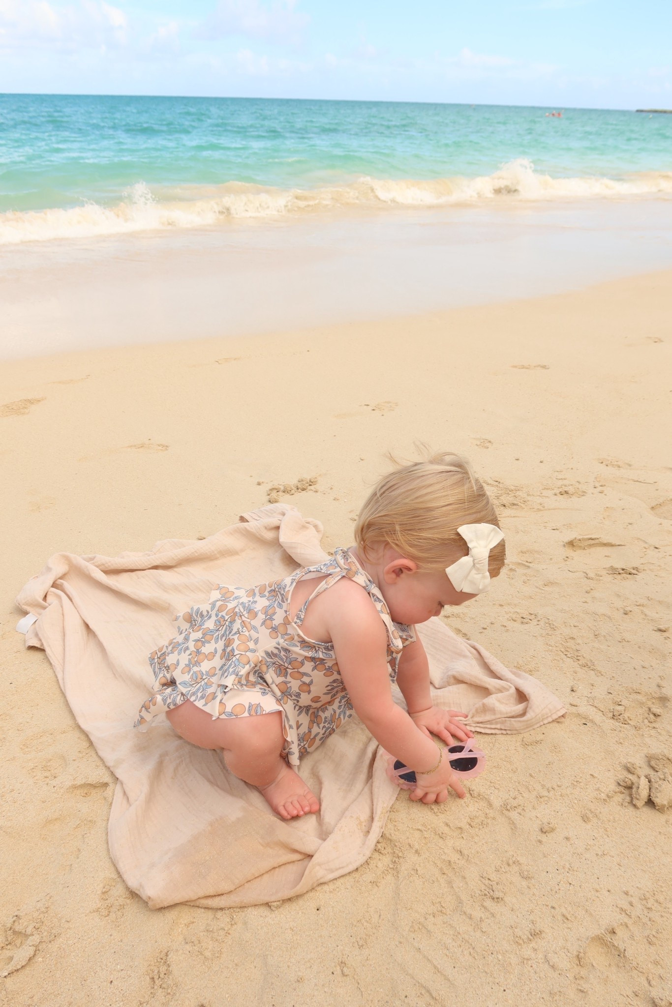 Baby girl beach outfit 🤍💫

#LTKFindsUnder50 #LTKSeasonal #LTKTravel