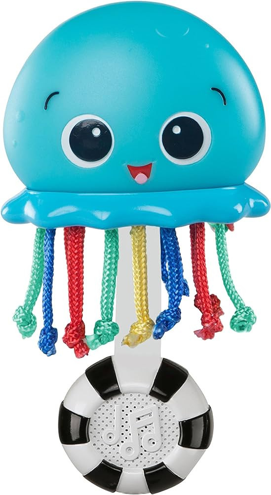 Baby Einstein Ocean Glow Sensory Shaker Musical Toy, Ages Newborn + | Amazon (US)